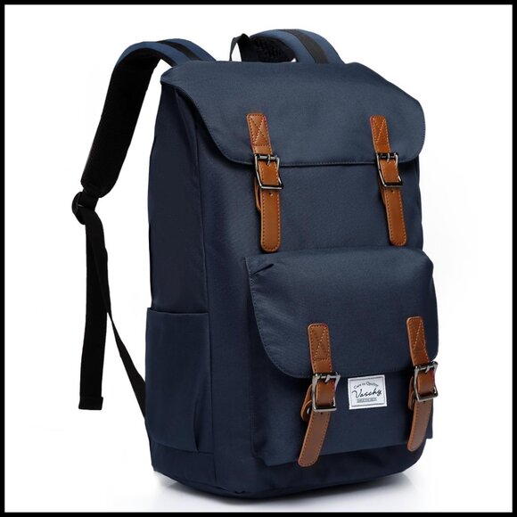 Vintage Rucksack Daypack Backpack Unisex Casual Travel College Work main image 5